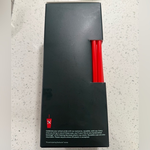 Starbucks Northeastern Huskies
Reusable 5 Cold Cups & Straws,Campus
Collection - Picture 5 of 7